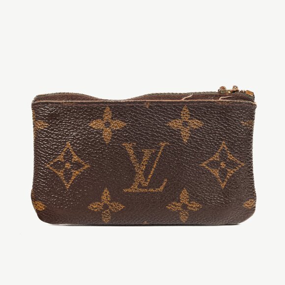 Louis Vuitton Monogram Canvas Zip Pochette Cles - Picture 1 of 8